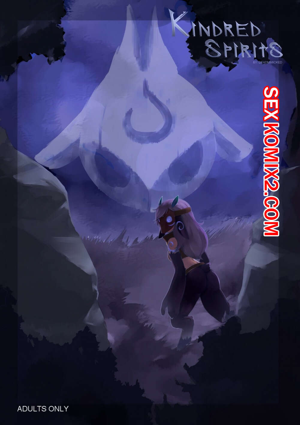Порно комикс Kindred spirits.