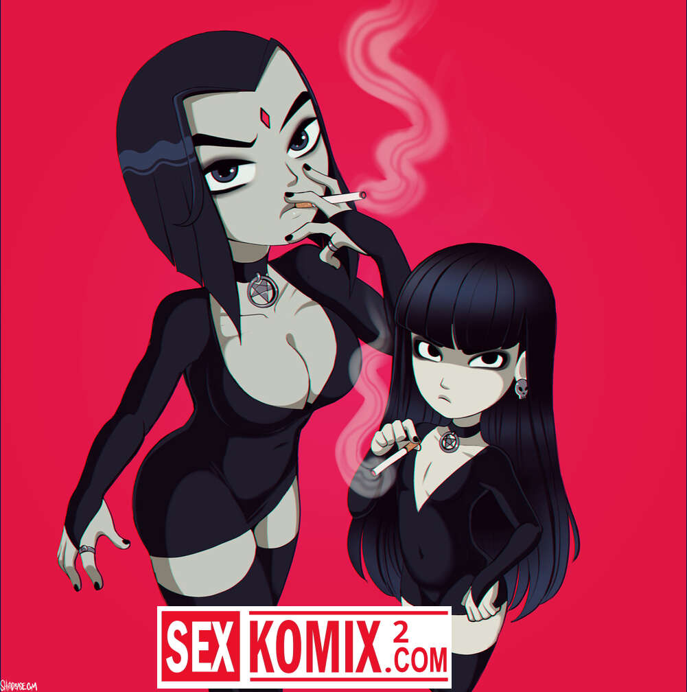 Порно комикс Нападение на Рэйвен