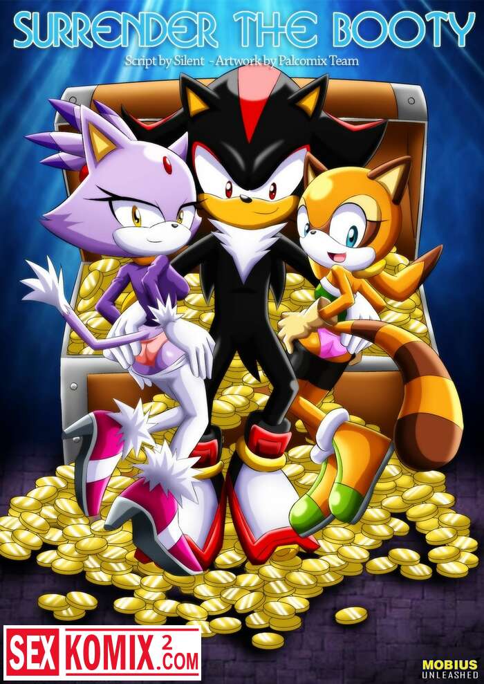 Порно комикс Соник Сдача добычи